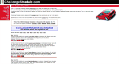 Desktop Screenshot of challenge-stradale.com
