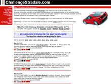 Tablet Screenshot of challenge-stradale.com